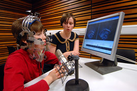Ultrax speech therapy session